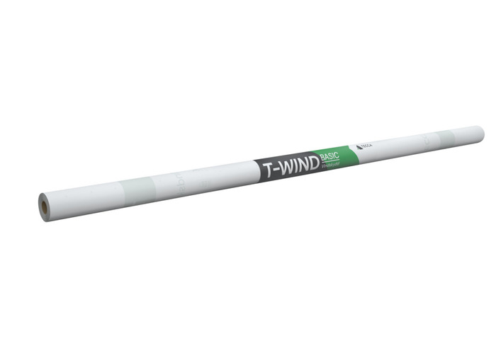 Vindskydd T-Wind Basic Vit 2750 mm x 12,5 m Tecca